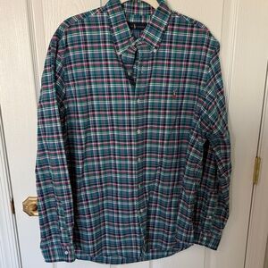 Ralph Lauren Multicolor Plaid Button Down Shirt